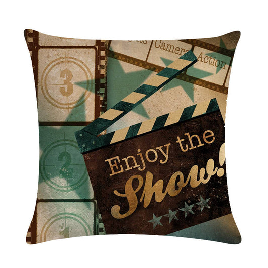 Home Theatre Film Strip Cushion Cover